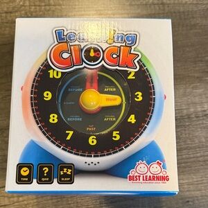 Colorful Learning Clock for Kids